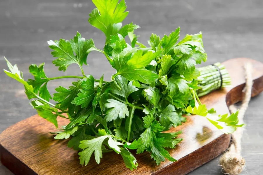 A petrezselyem